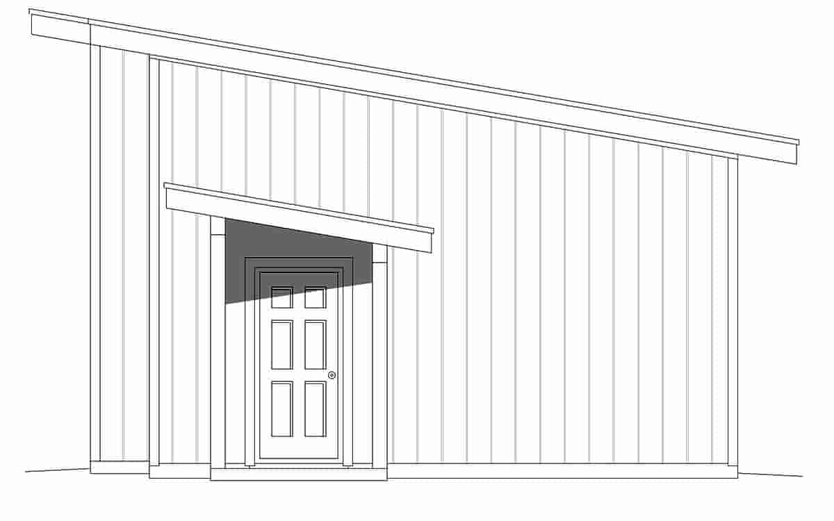 Garage Plan 40880 - 2 Car Garage Picture 1