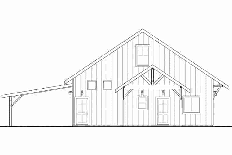 Garage Plan 41160 - 2 Car Garage Picture 1