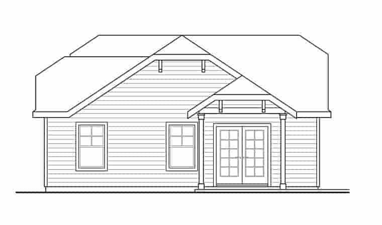 Garage Plan 41276 - 2 Car Garage Picture 1