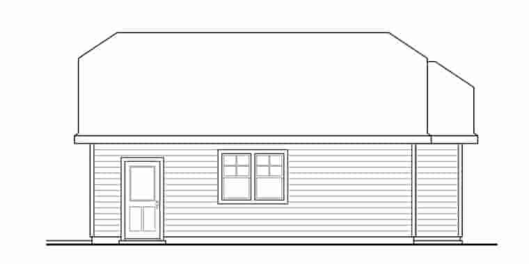 Garage Plan 41276 - 2 Car Garage Picture 2