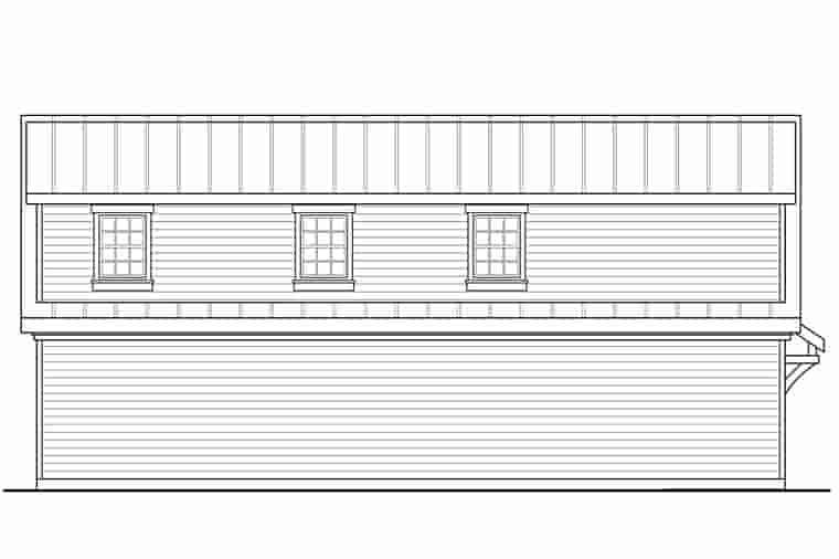 Garage Plan 41277 - 2 Car Garage Picture 1