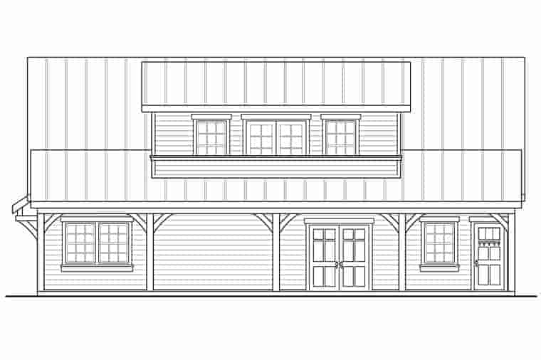 Garage Plan 41277 - 2 Car Garage Picture 2