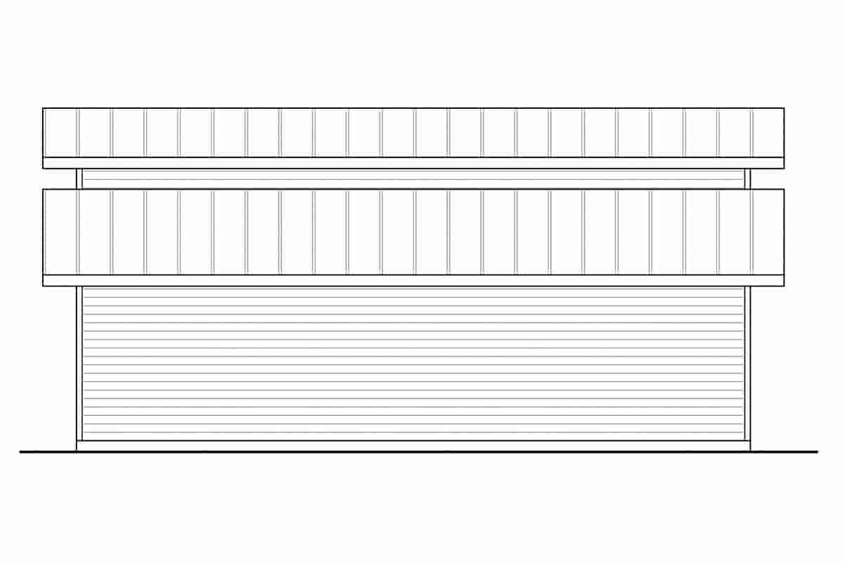 Garage Plan 41370 - 3 Car Garage Picture 1