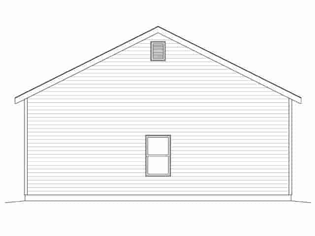 Garage Plan 45129 - 2 Car Garage Picture 1