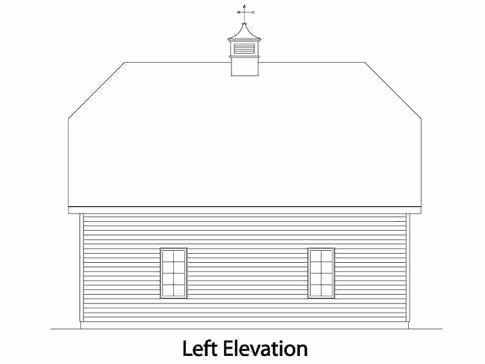 Garage Plan 49027 - 2 Car Garage Picture 2