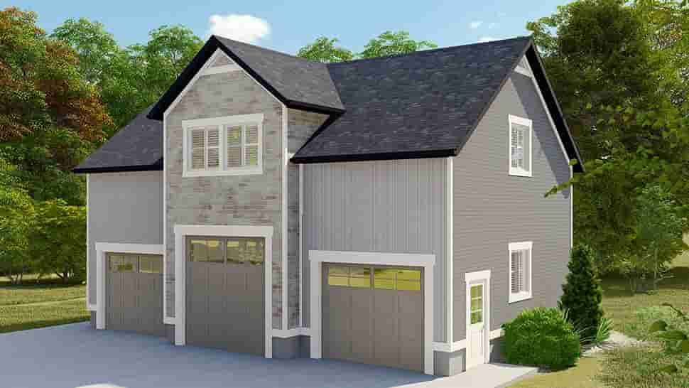 Garage-Living Plan 50539 Picture 3