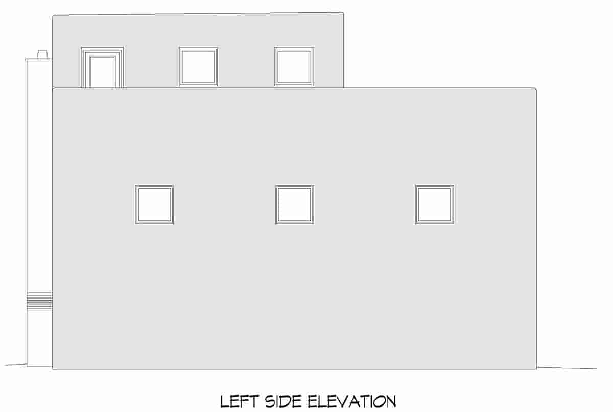 Garage-Living Plan 52129 Picture 2