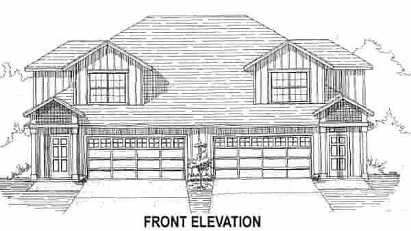 Multi-Family Plan 53187 Picture 1