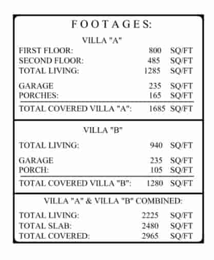 Multi-Family Plan 56562 Picture 2