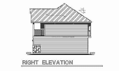 Garage Plan 58569 - 3 Car Garage Apartment Picture 2