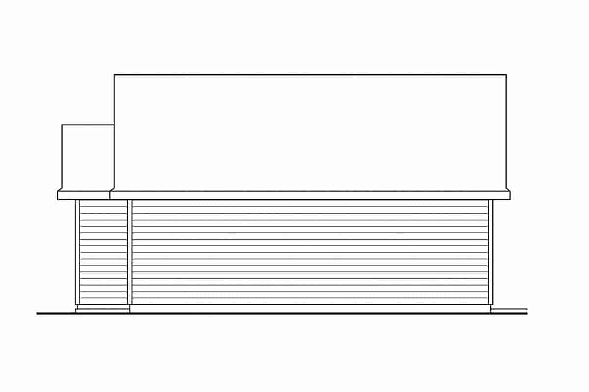 Garage Plan 59458 - 2 Car Garage Apartment Picture 2