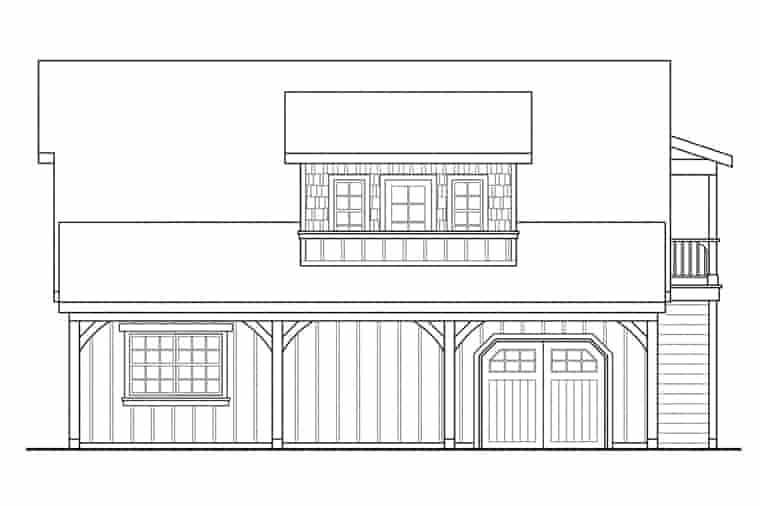 Garage Plan 69762 - 2 Car Garage Picture 2