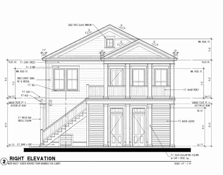 Garage Plan 73827 - 2 Car Garage Apartment Picture 2