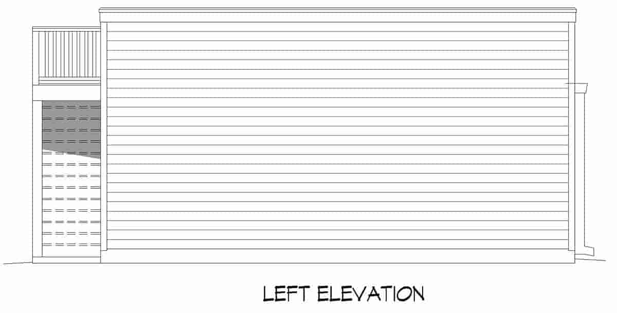 Garage Plan 80970 - 3 Car Garage Picture 2