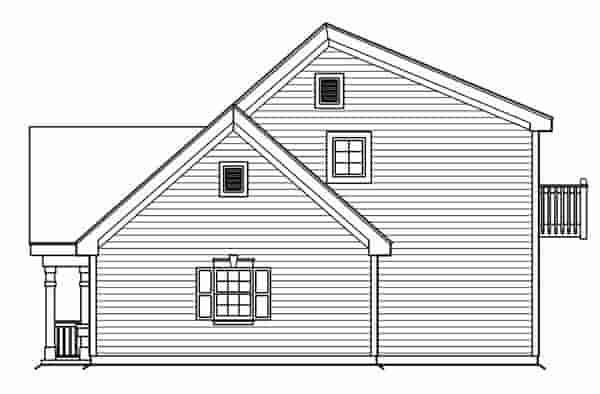 Garage Plan 87815 - 4 Car Garage Apartment Picture 2