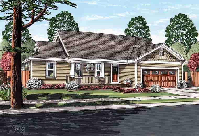 House Plan 25200 Picture 1