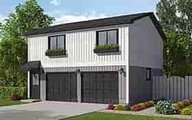 Plan 30040 - 746 Square Feet