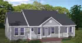 Plan 40686 - 1400 Square Feet