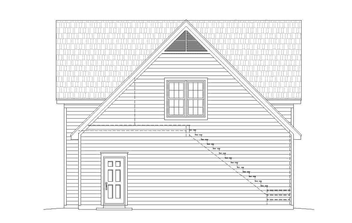 Garage Plan 40803 - 3 Car Garage Picture 1