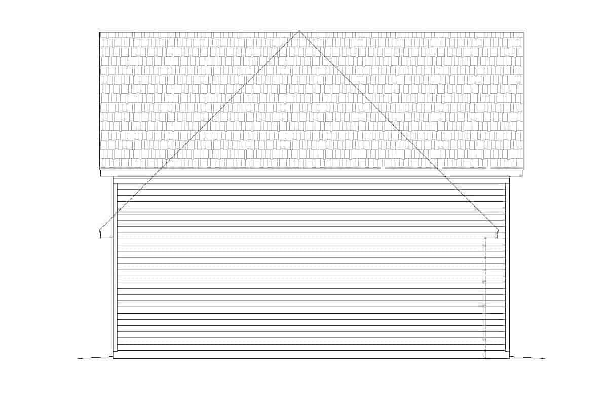 Garage Plan 40803 - 3 Car Garage Picture 2