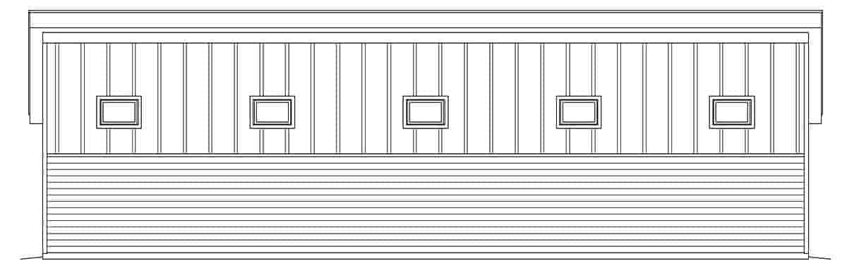 Garage Plan 40807 - 2 Car Garage Picture 2