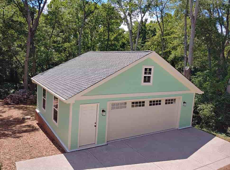 Garage Plan 40832 - 2 Car Garage Picture 6