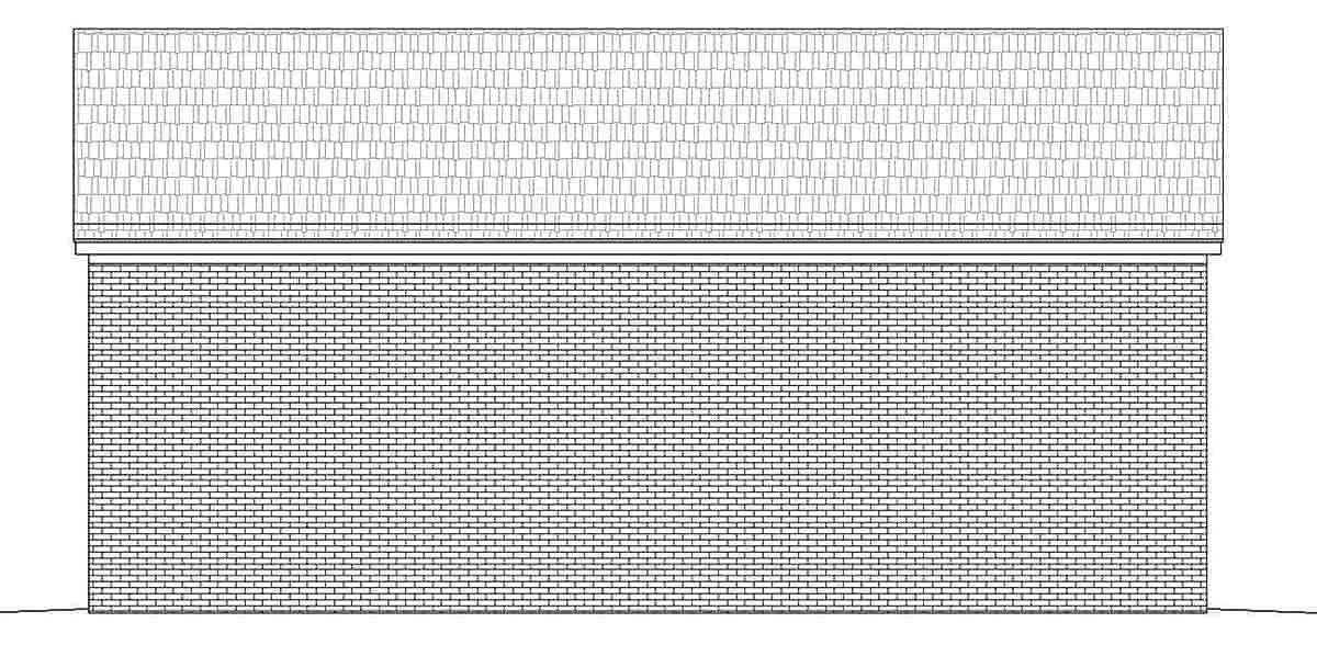 Garage Plan 40872 - 3 Car Garage Picture 2