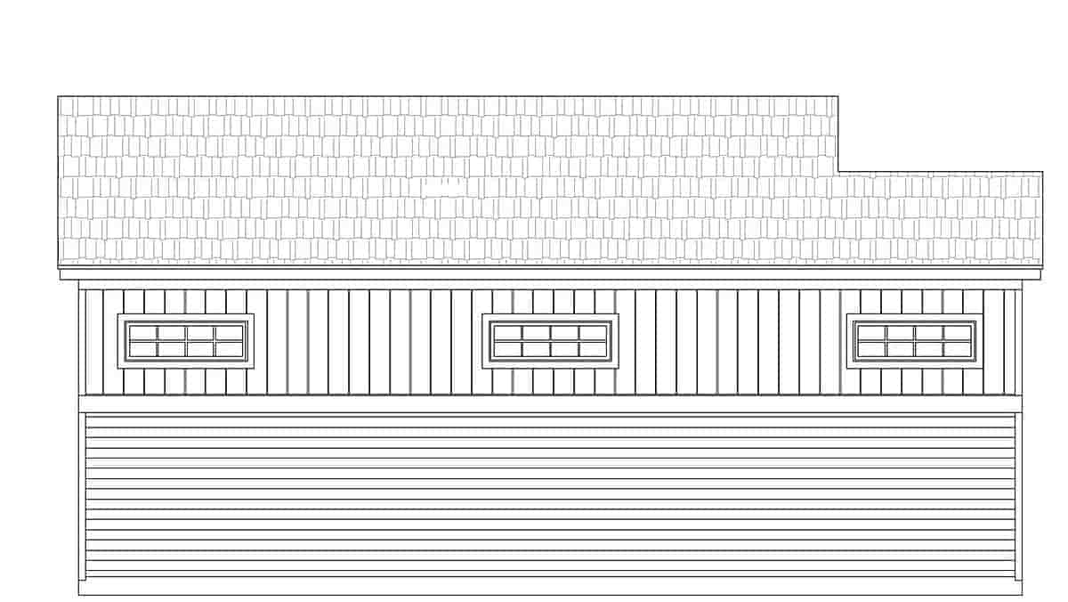 Garage Plan 40873 - 2 Car Garage Picture 2