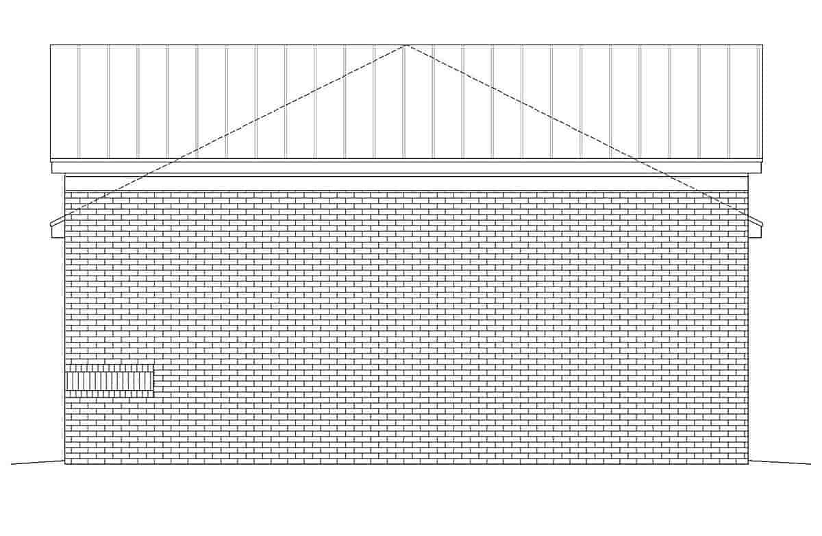 Garage Plan 40875 - 2 Car Garage Picture 1