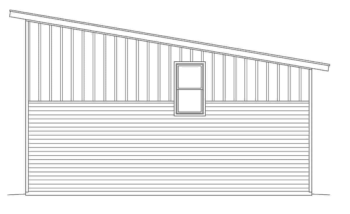 Garage Plan 40881 - 3 Car Garage Picture 1