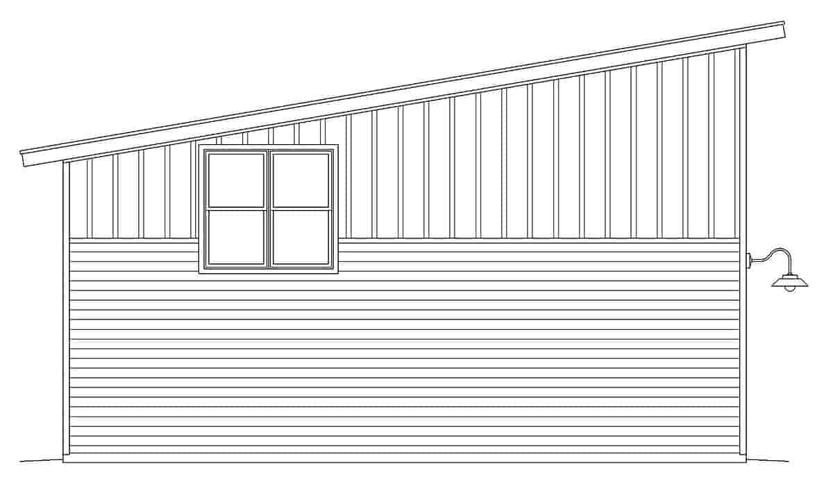 Garage Plan 40881 - 3 Car Garage Picture 2