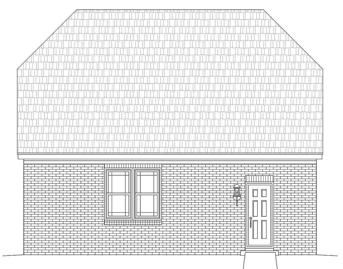 Garage Plan 40886 - 2 Car Garage Picture 2