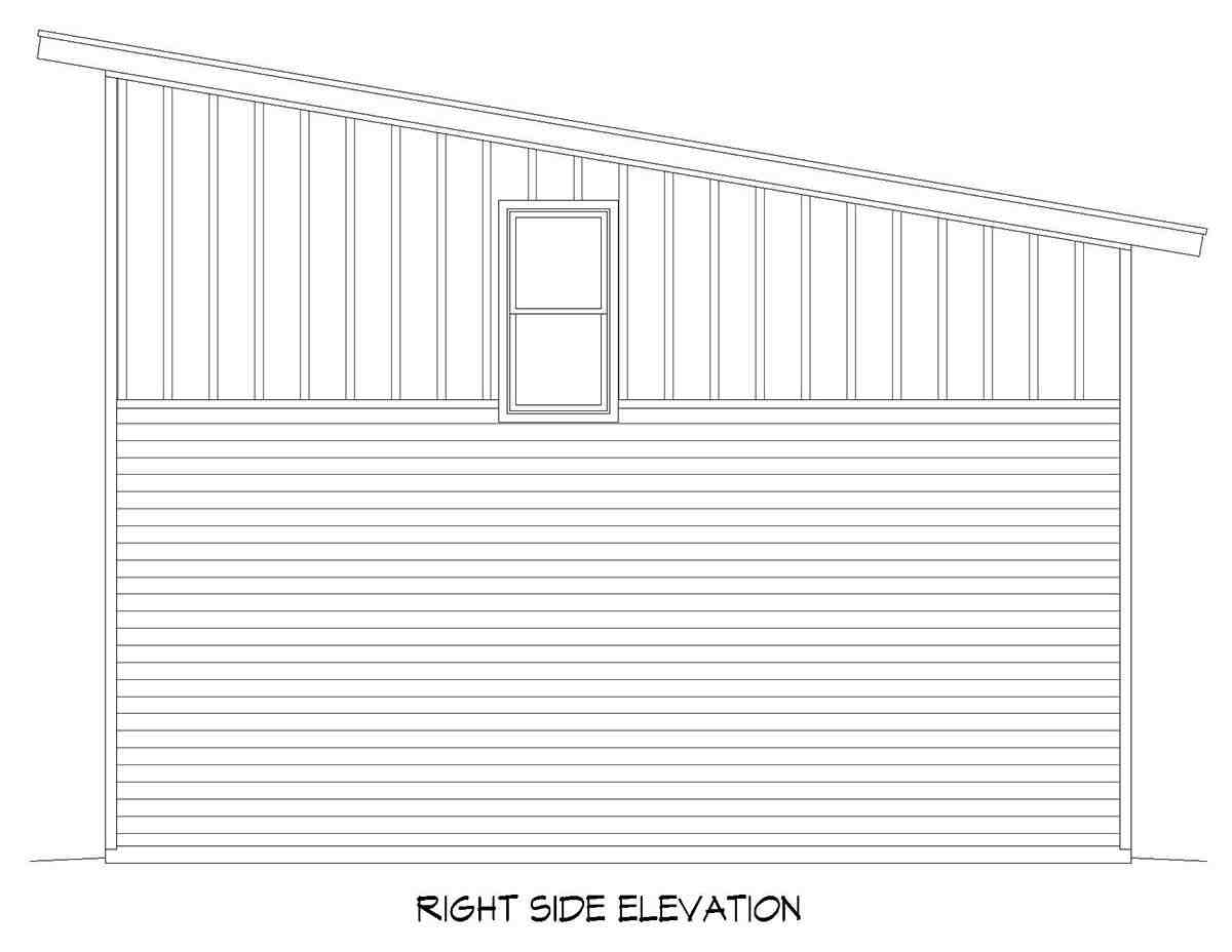 Garage-Living Plan 40889 Picture 1