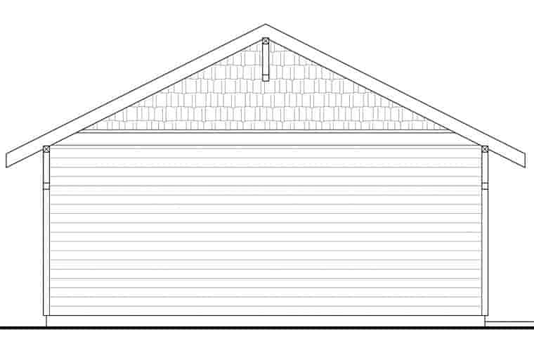 Garage Plan 41151 - 2 Car Garage Picture 2