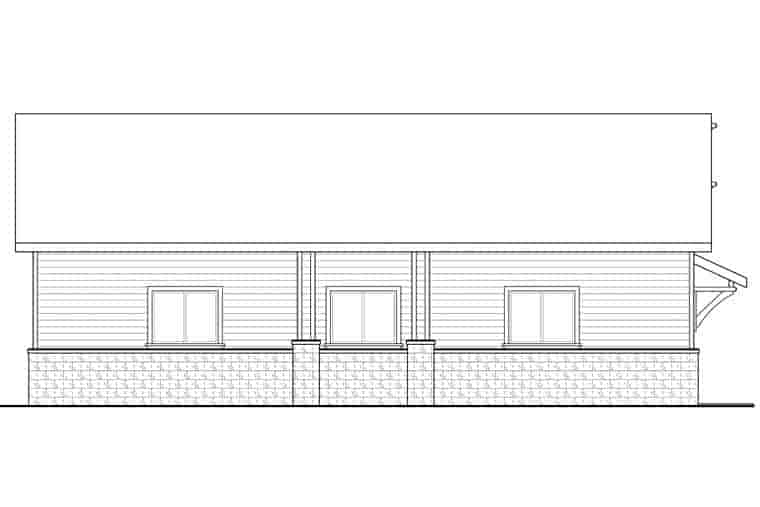 Garage Plan 41155 - 4 Car Garage Picture 1