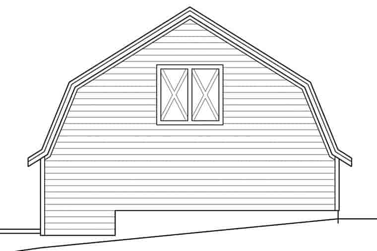 Garage Plan 41157 - 3 Car Garage Picture 2