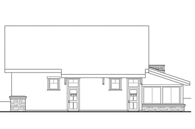 Garage Plan 41158 - 2 Car Garage Apartment Picture 2