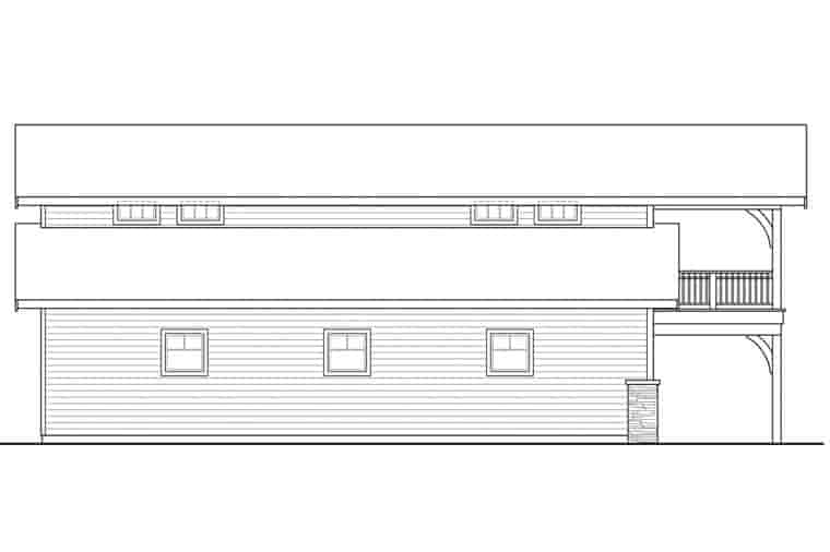 Garage Plan 41159 - 6 Car Garage Picture 1