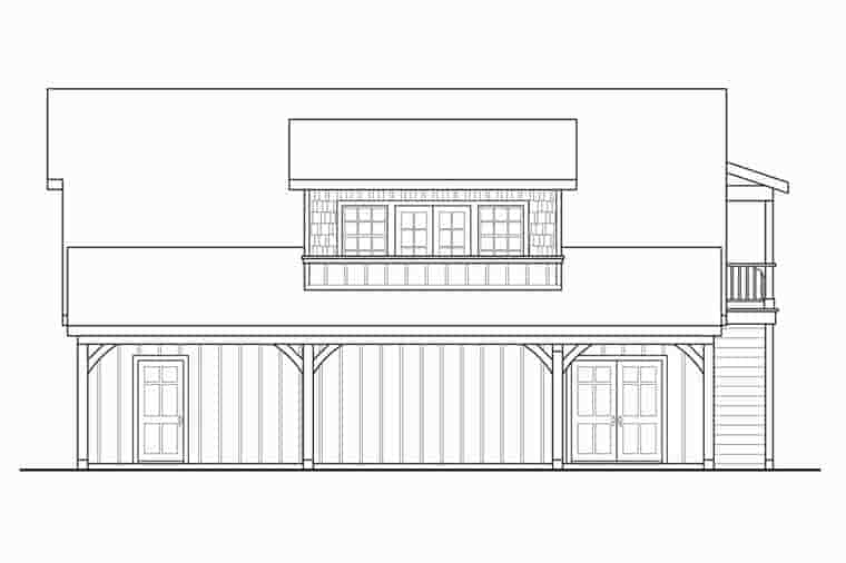 Garage Plan 41246 - 2 Car Garage Picture 2