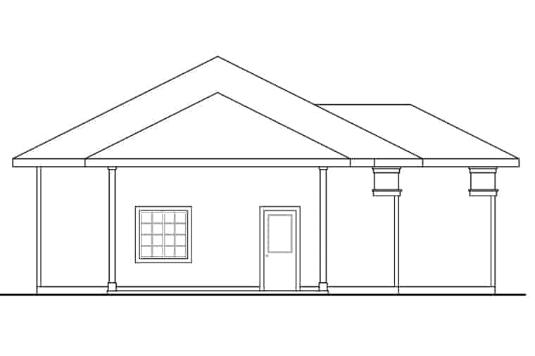 Garage Plan 41247 - 4 Car Garage Picture 1