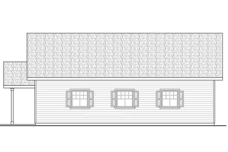 Garage Plan 41292 - 2 Car Garage Apartment Picture 1