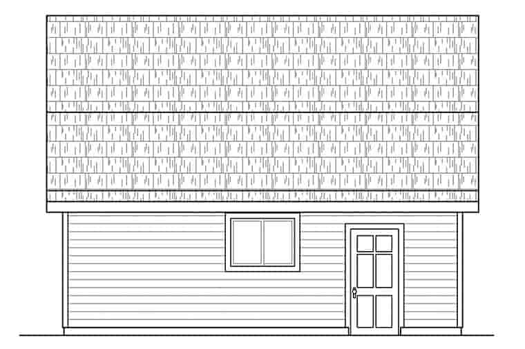 Garage Plan 41328 - 2 Car Garage Picture 2