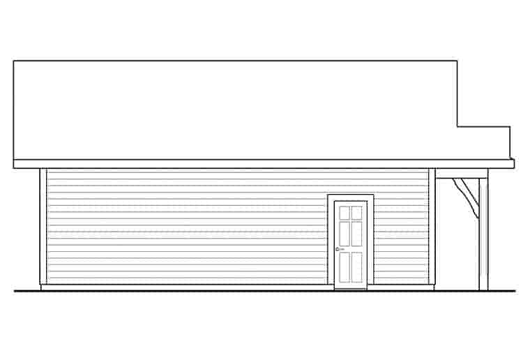 Garage Plan 41331 - 2 Car Garage Picture 2