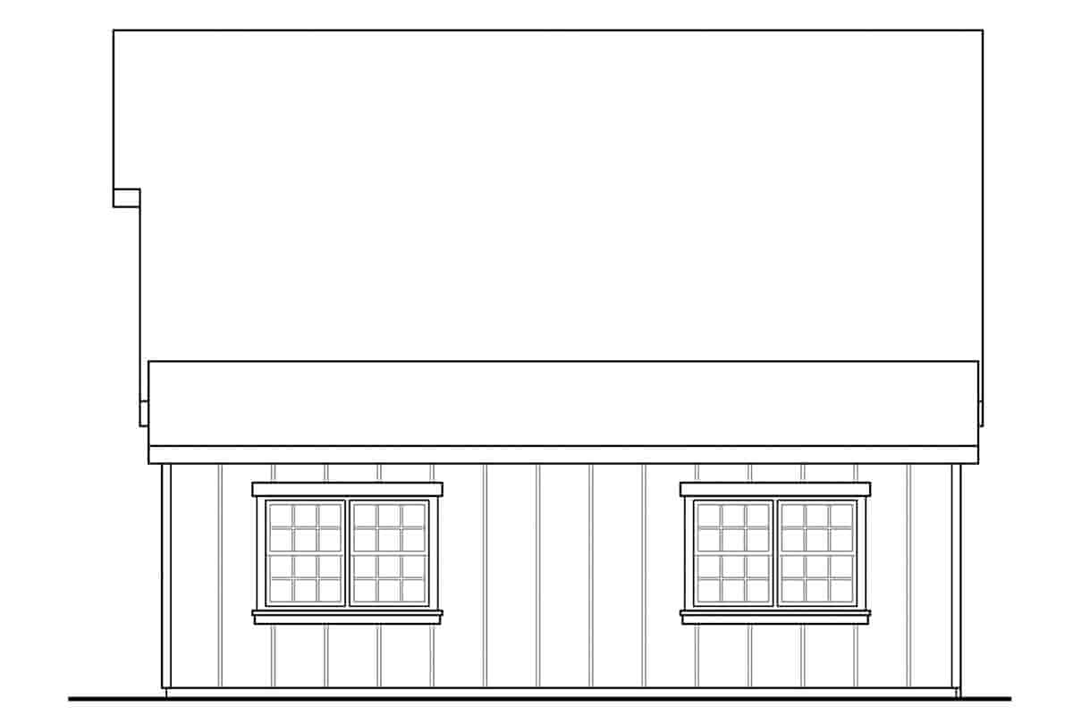 Garage Plan 41349 - 2 Car Garage Picture 1