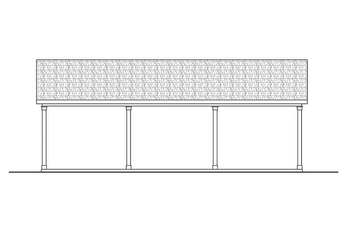 Garage Plan 41365 - 4 Car Garage Picture 1