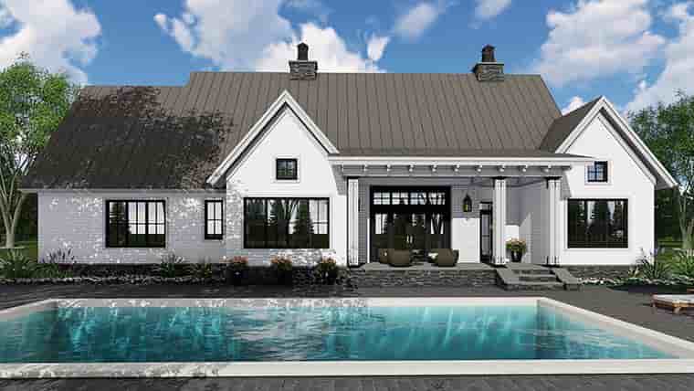 Country, Farmhouse, Southern, Traditional House Plan 42688 with 3 Bed, 3 Bath, 2 Car Garage Picture 5