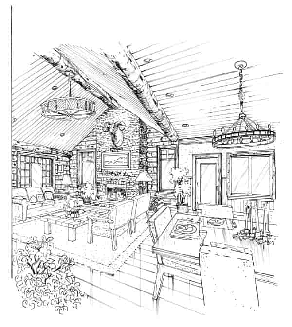 House Plan 43206 Picture 1