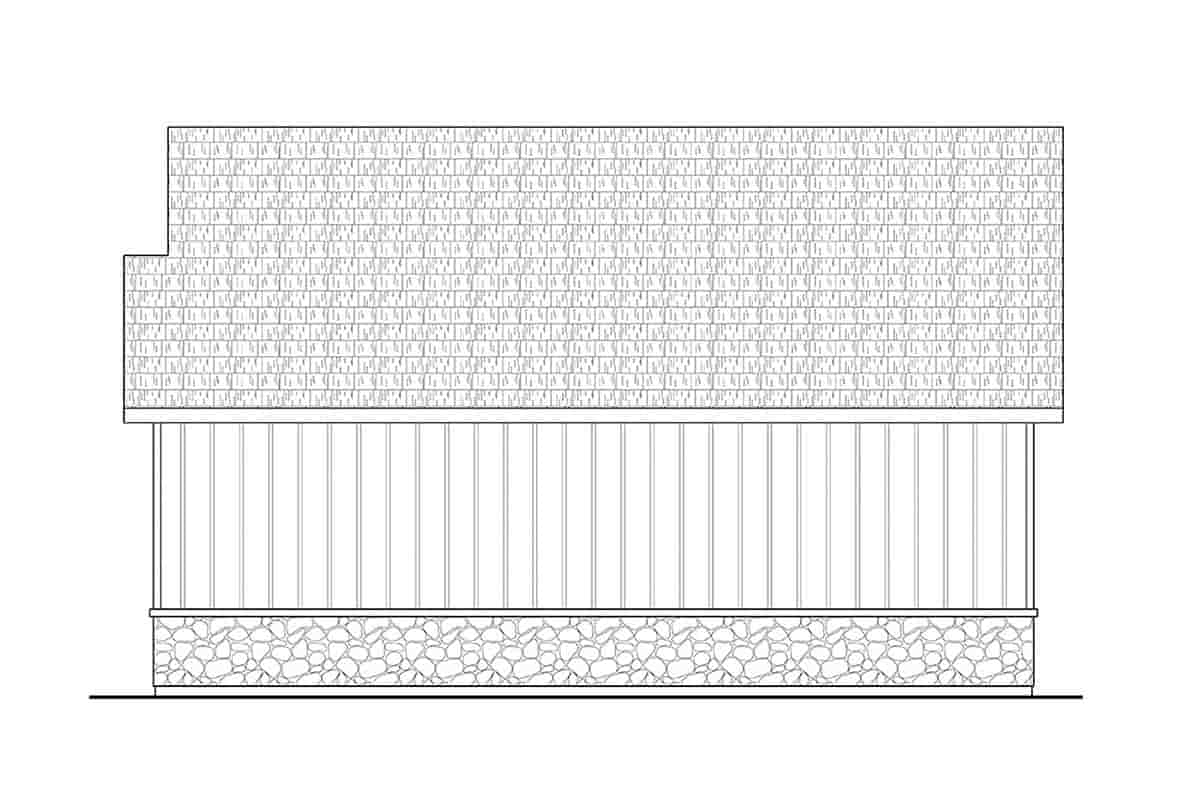 Garage Plan 43747 - 4 Car Garage Picture 1