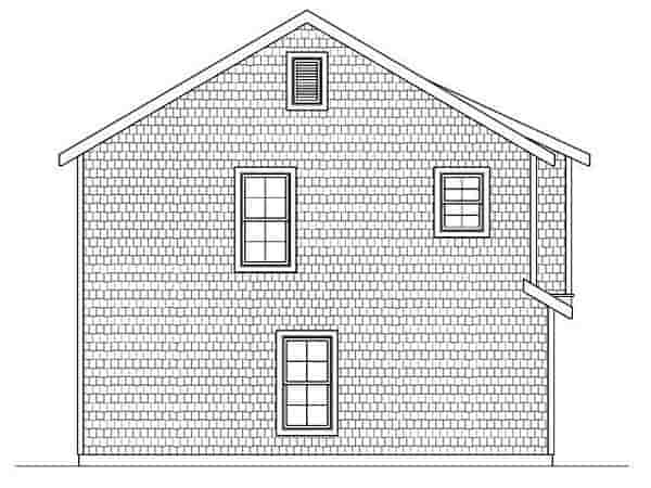 Garage Plan 45113 - 3 Car Garage Apartment Picture 1