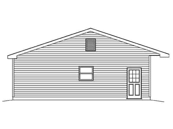 Garage Plan 45115 - 3 Car Garage Picture 1